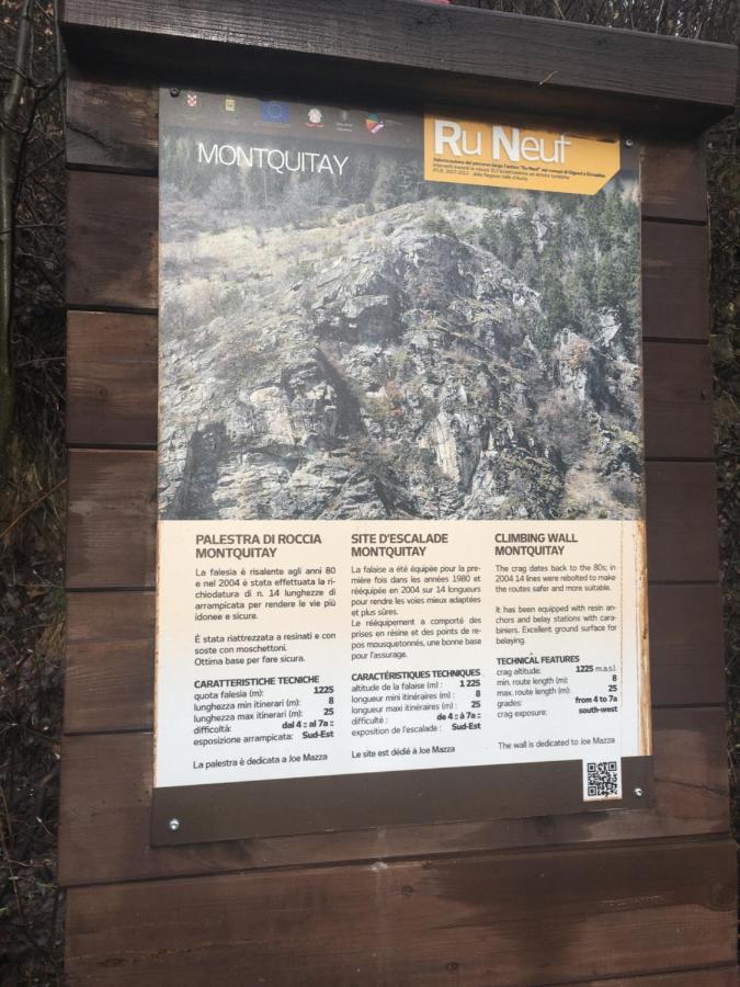 La Casa Del Bosco Leilighet Aosta Eksteriør bilde